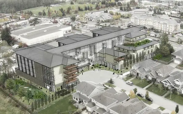 Guru Nanak Diversity Village construction site in Surrey