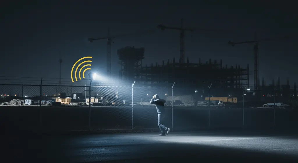 Construction Site Security Audio Deterrents