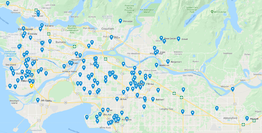 400+ live monitored locations